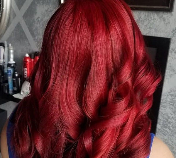  مو قرمز یاقوتی ماگما