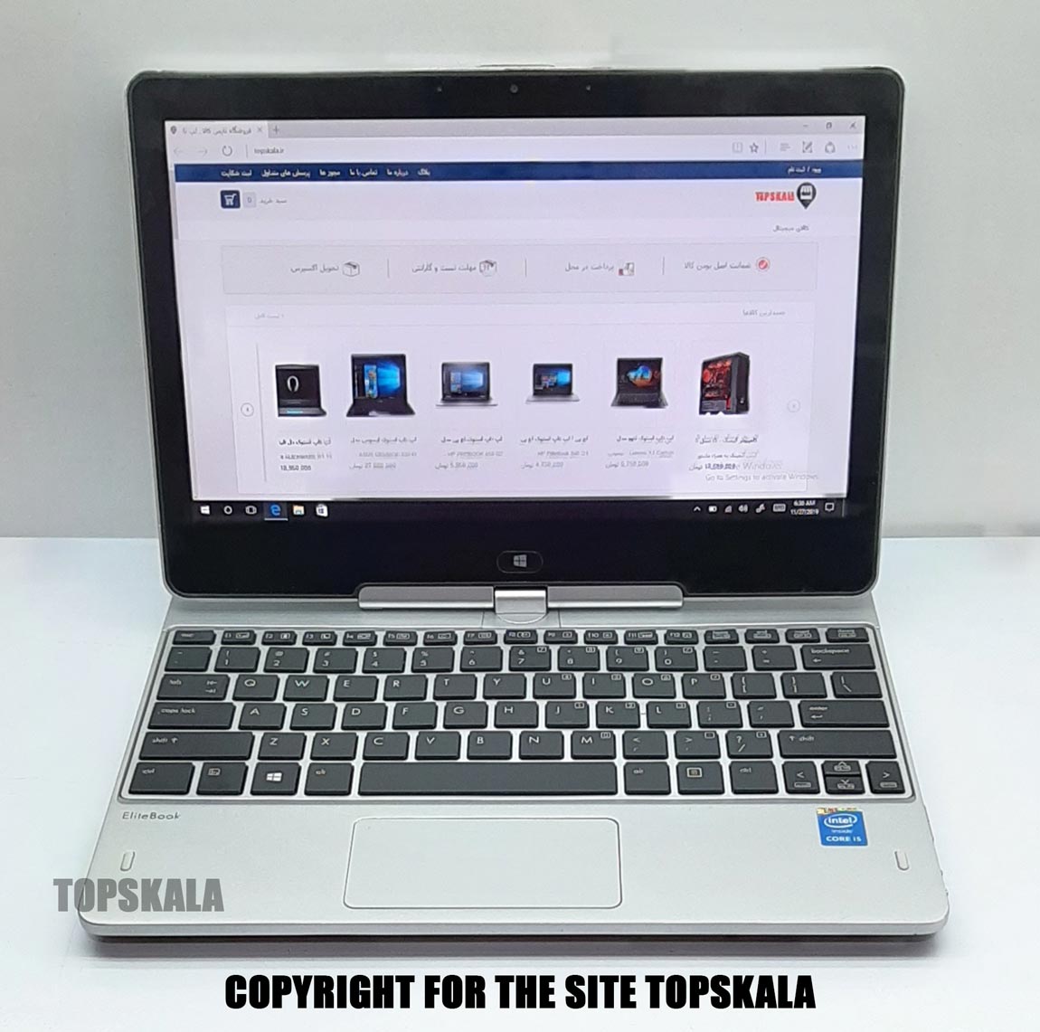 لپ تاپ استوک اچ پی مدل HP EliteBook Revolve 810 با مشخصات i5-4th-8GB-256GB-SSD-2GB-intel-HD-4600laptop-stock-hp-model-EliteBook-Revolve-810-i5-4th-8GB-256GB-SSD-2GB-intel-HD-4600