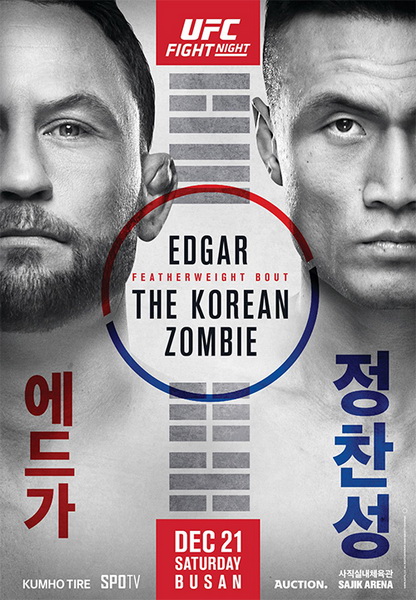 دانلود فایت نایت  165 | UFC Fight Night 165: Edgar vs. The Korean Zombie