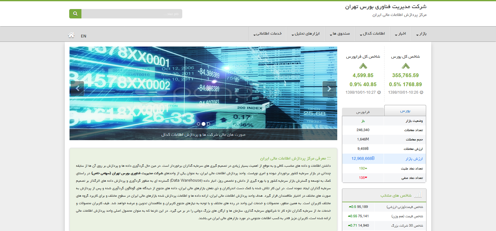 سامانه مرکز پردازش اطلاعات مالی ایران  