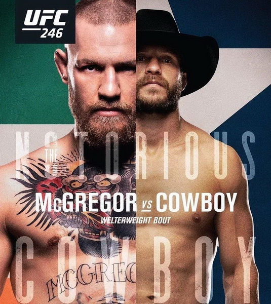 دانلود رویداد یو اف سی  246  :  UFC 246: McGregor vs. Cowboy