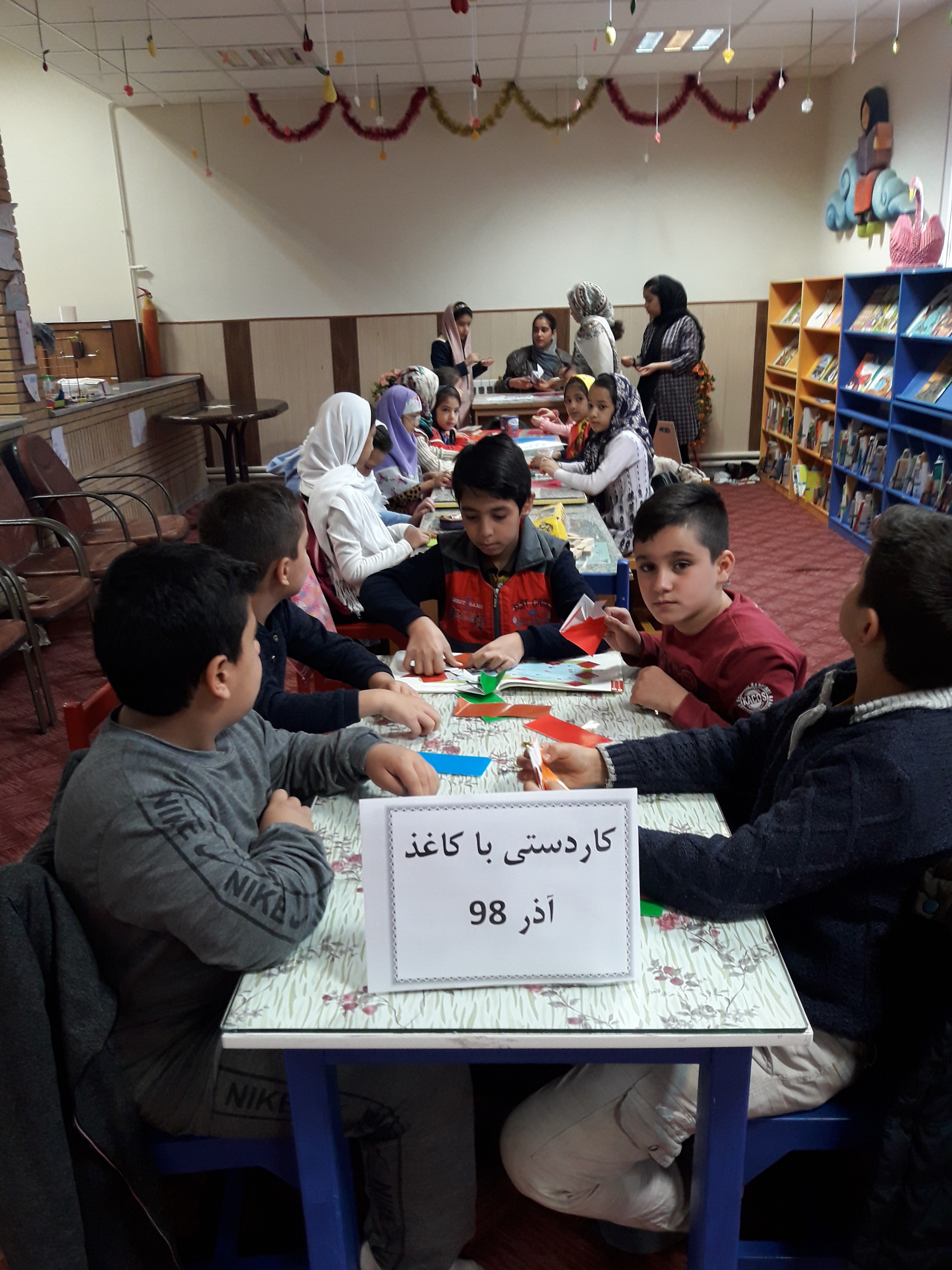 کاردستی با کاغذ ذر 98
