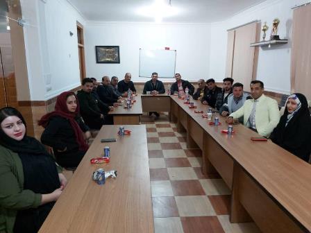 سهراب زرنگار/تشکیل اولین جلسه هیأت جدید پرورش اندام شهرستان اوز