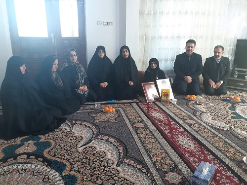 دیدار با خانواده شهداء 