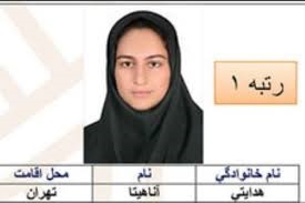 مصاحبه با رتبه یک کنکور هنر 94