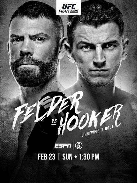 دانلود فایت نایت  168 | UFC Fight Night 168 : Felder vs. Hooker