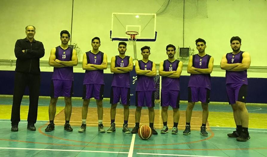 تیم بسکتبال دانشجویان علوم پزشکی استان چهارمحال وبختیاری 