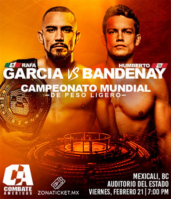 دانلود رویداد ام ام ای |  Combate 55: Garcia vs. Bandenay