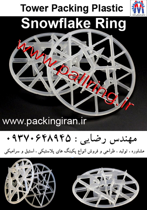 پکینگ اسنو فلیک -snowflake ring
