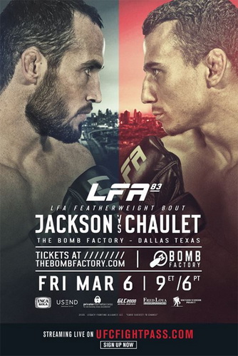 دانلود رویداد ام ام ای | LFA 83: Jackson vs. Chaulet