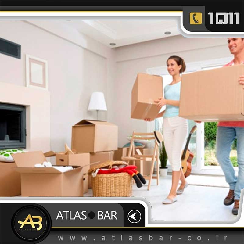 برچسب گذاری بسته بندی اثایه برای اثاث کشی