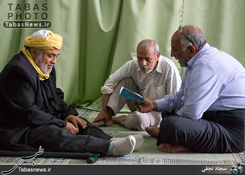 مراسم معنوی اعتکاف در مسجد جامع کبیر طبس