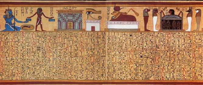 کتاب مردگان در مصر باستان