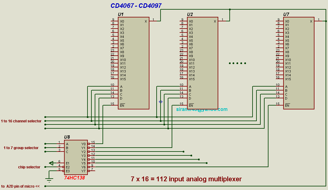 Cd4050 схема включения