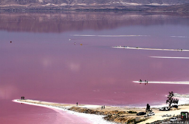 دریاچه قرمز در استان فارس