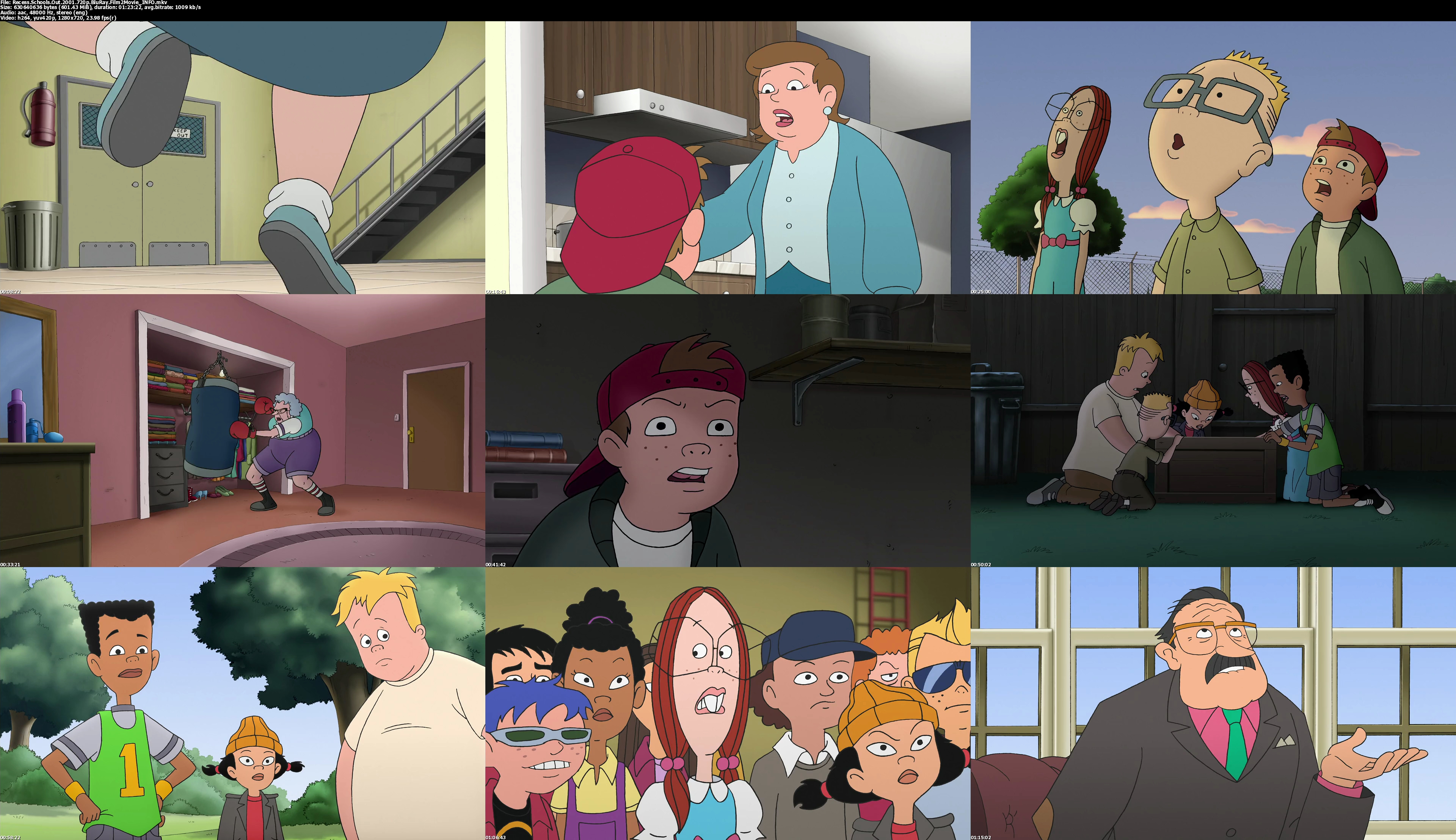 Download movie Recess Schools Out 2001.