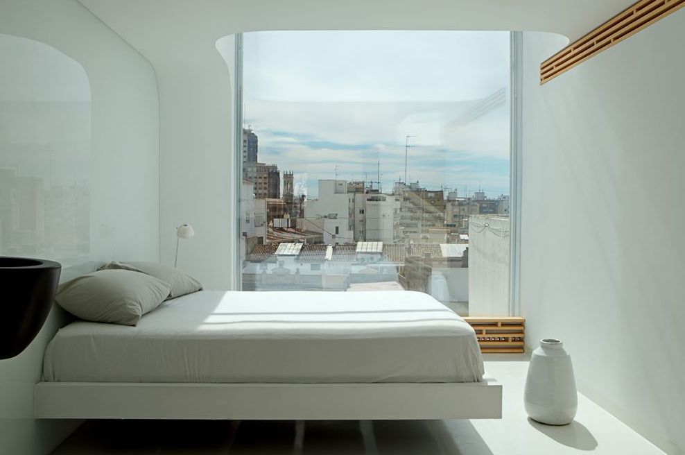 طراحی اتاق خواب در پنت هاوس