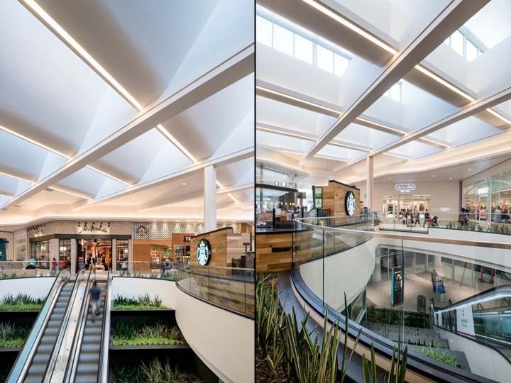طراحی سقف و فضاهای مرکز خرید