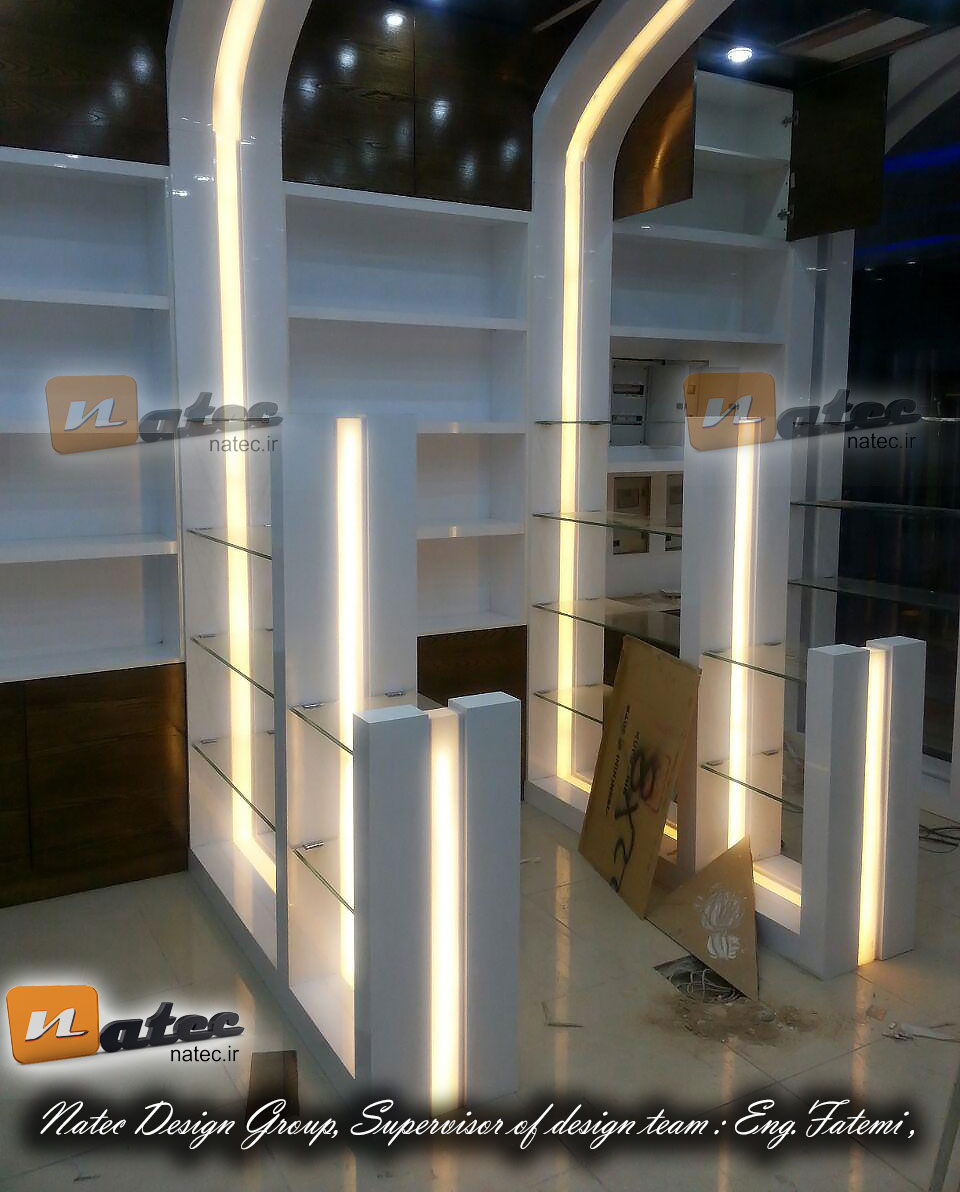طراحی و اجرای نورپردازی مغازه در اصفهان