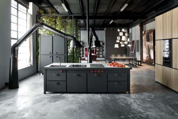 آشپزخانه به سبک صنعتی24